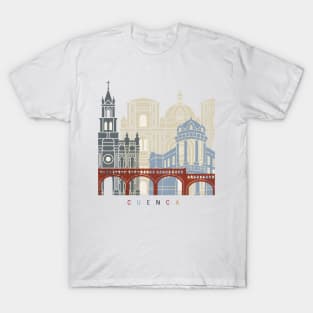 Cuenca EC skyline poster T-Shirt